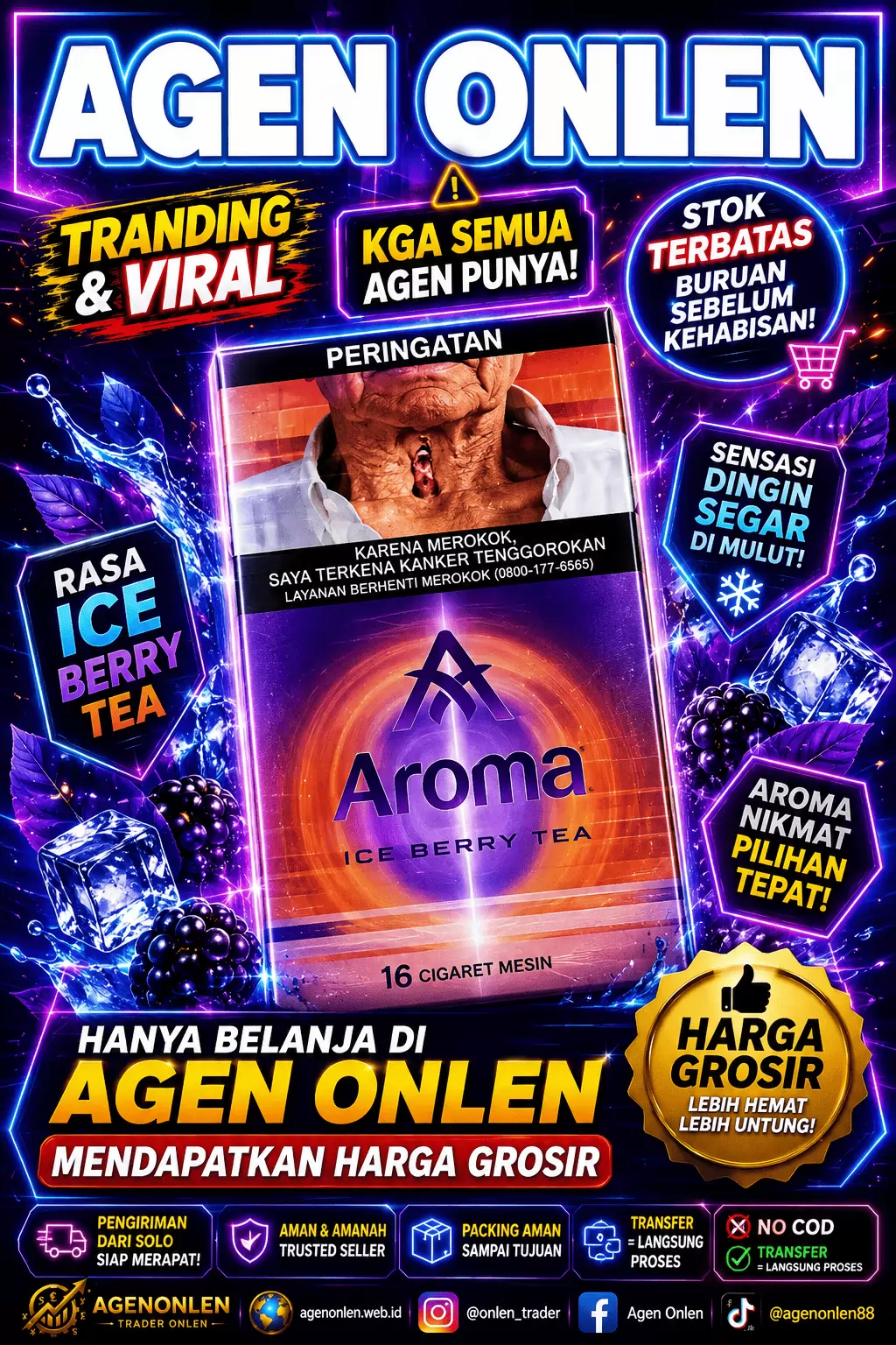 AROMA ICE BERRY 