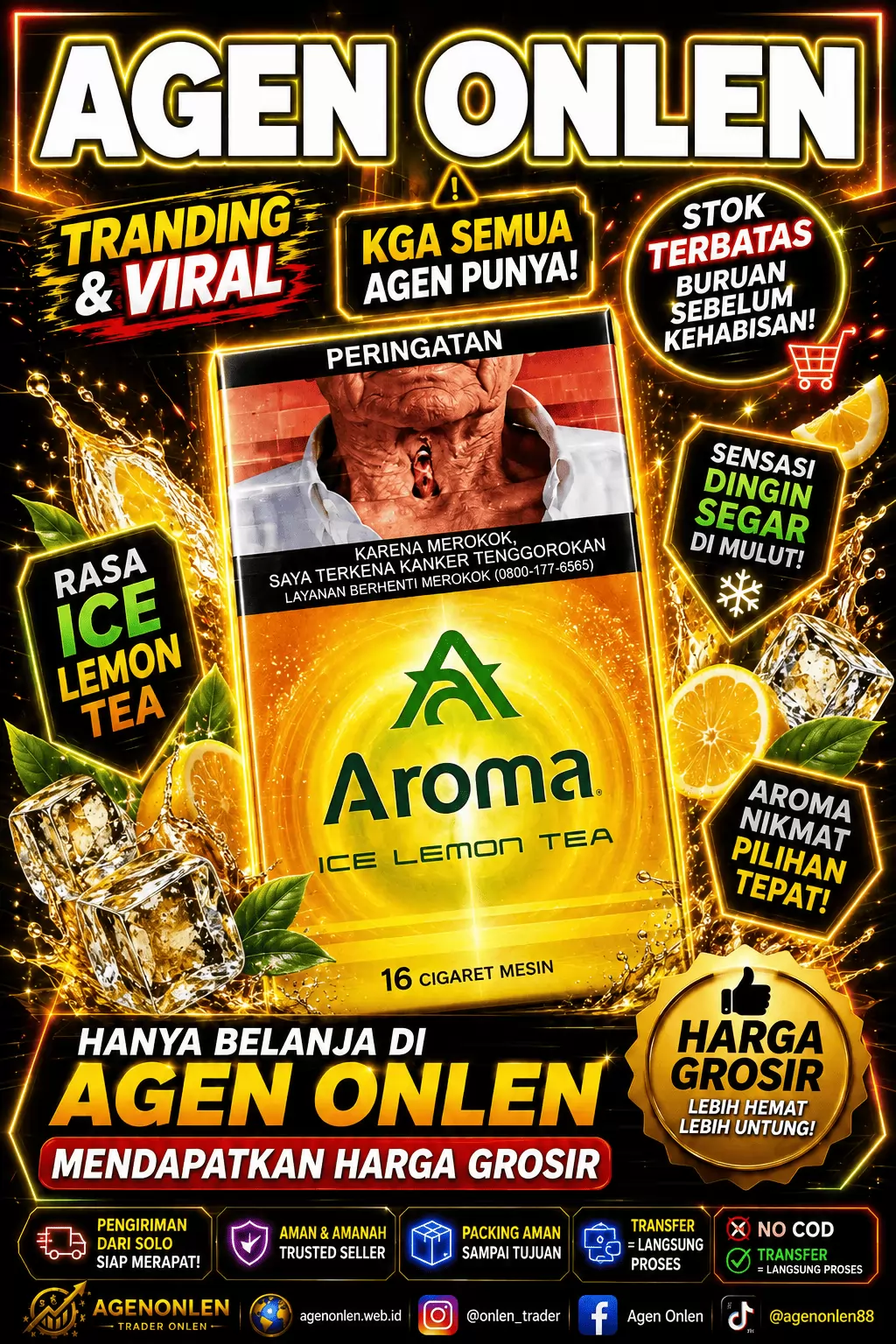 AROMA ICE LEMON TEA 