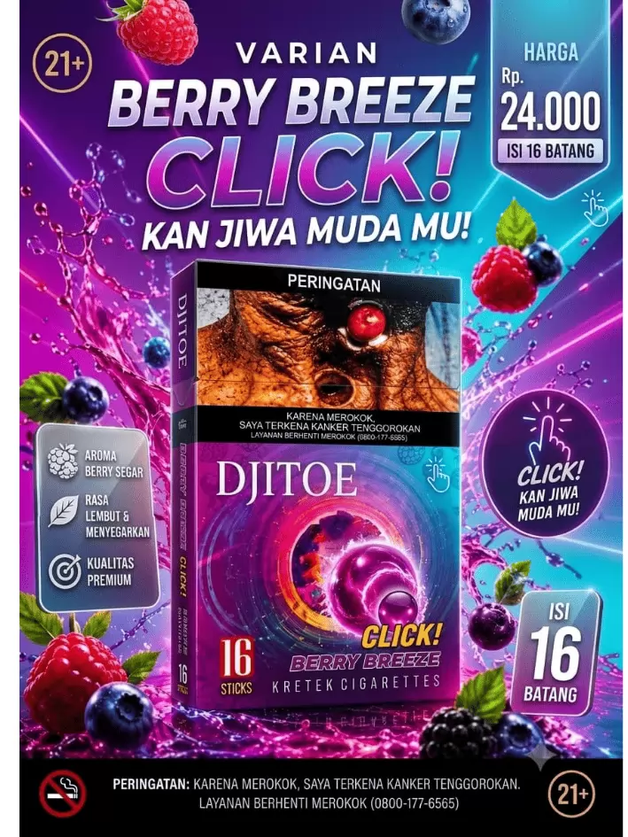 DJITOE BERRY BREEZE CLICK