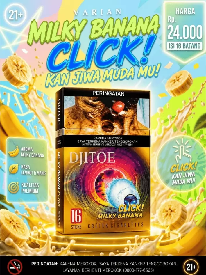 DJITOE MILKY BANANA CLICK 