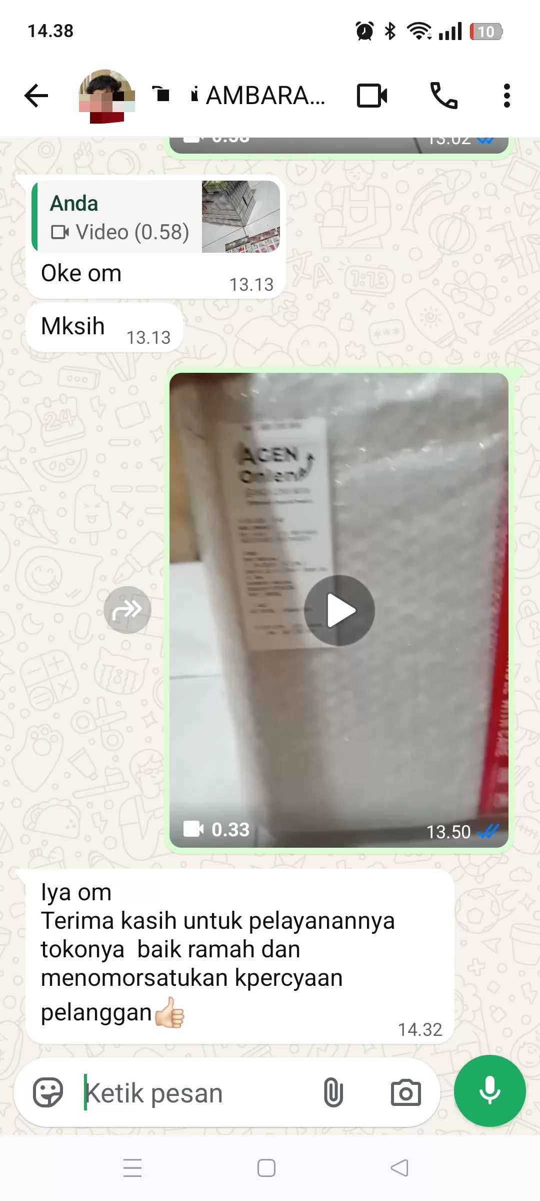 Bukti Penerimaan Barang