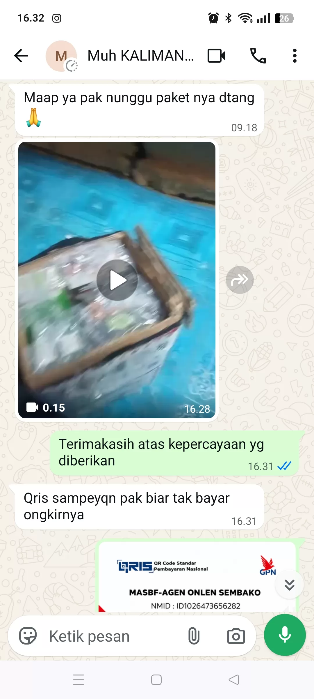 Bukti Penerimaan Barang