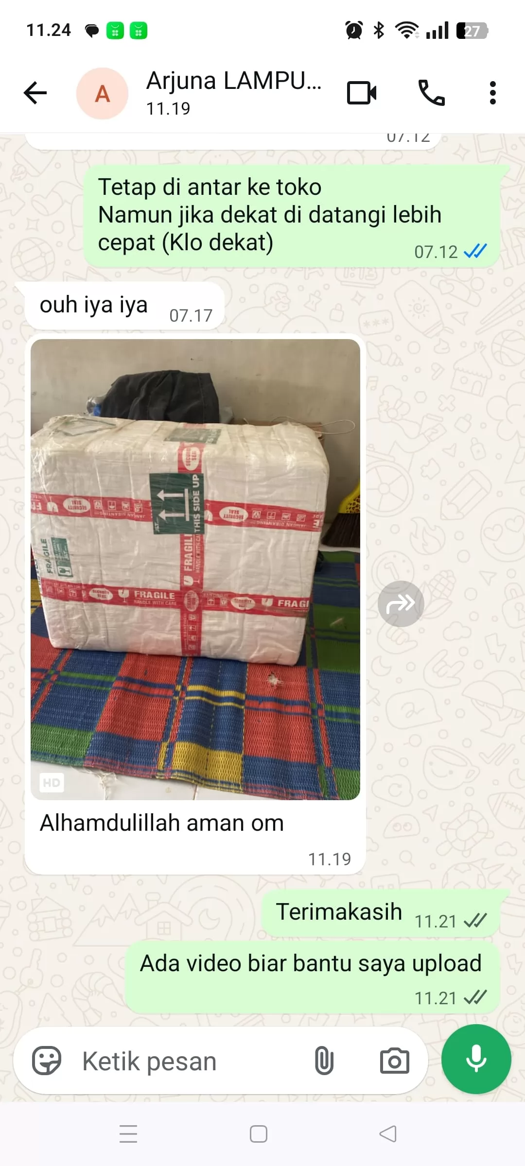 Bukti Penerimaan Barang