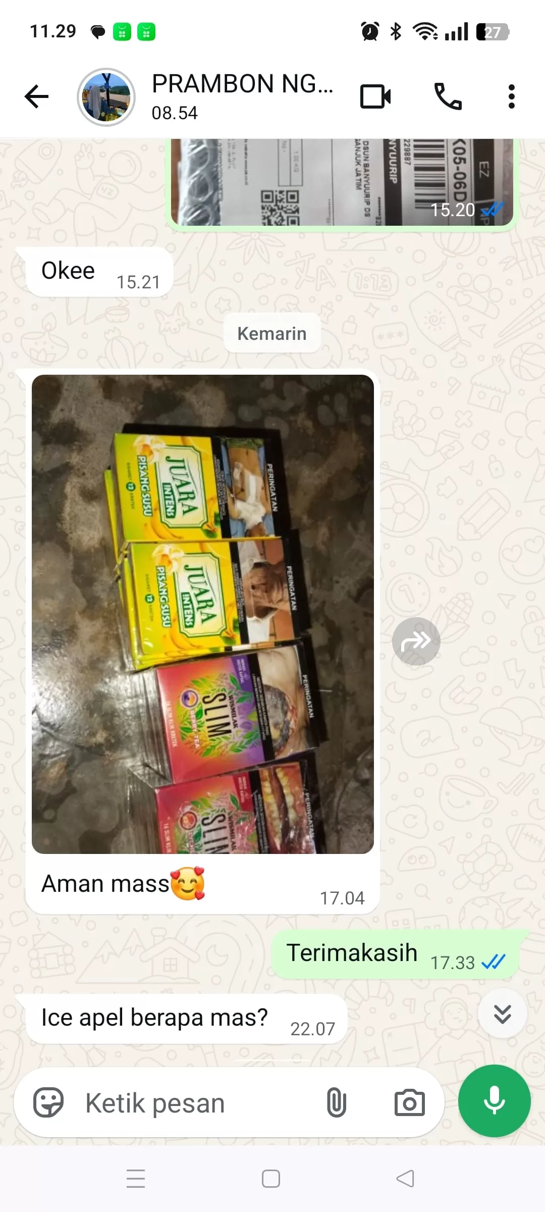 Bukti Penerimaan Barang