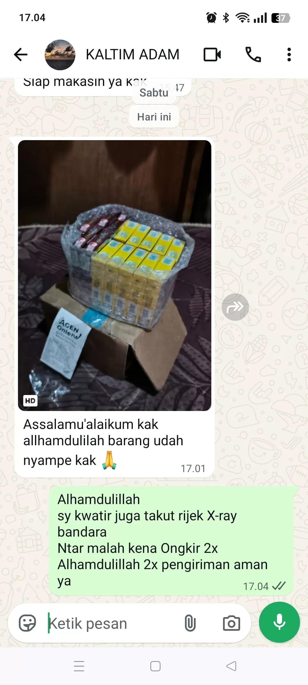 Bukti Penerimaan Barang