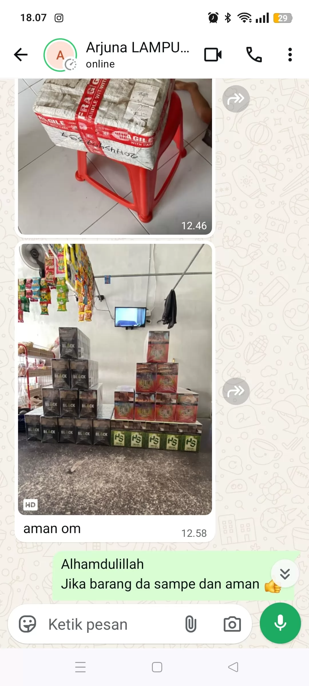 Bukti Penerimaan Barang